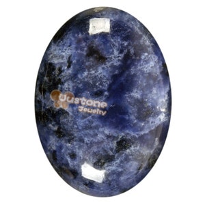 25mm Sodalith ovales Cabochon Cabochon