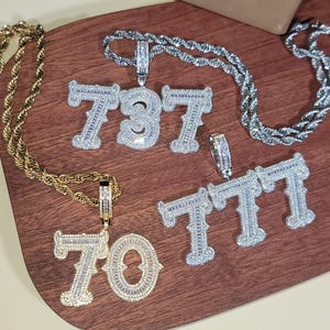 Icy Baguette Letters Nameplate,Custom Necklace,Personalized Pendant with Rope Chain,Custom Chain for Men Women,Gifts for Her,Party Jewelry