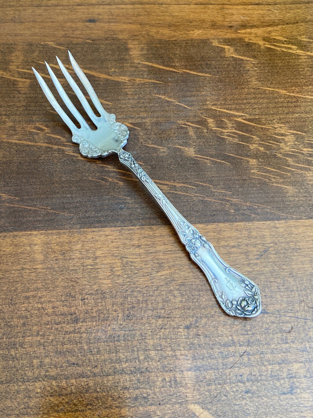 Antique Meat Fork Rockford Silverplate Serving Fork 1906 Etsy