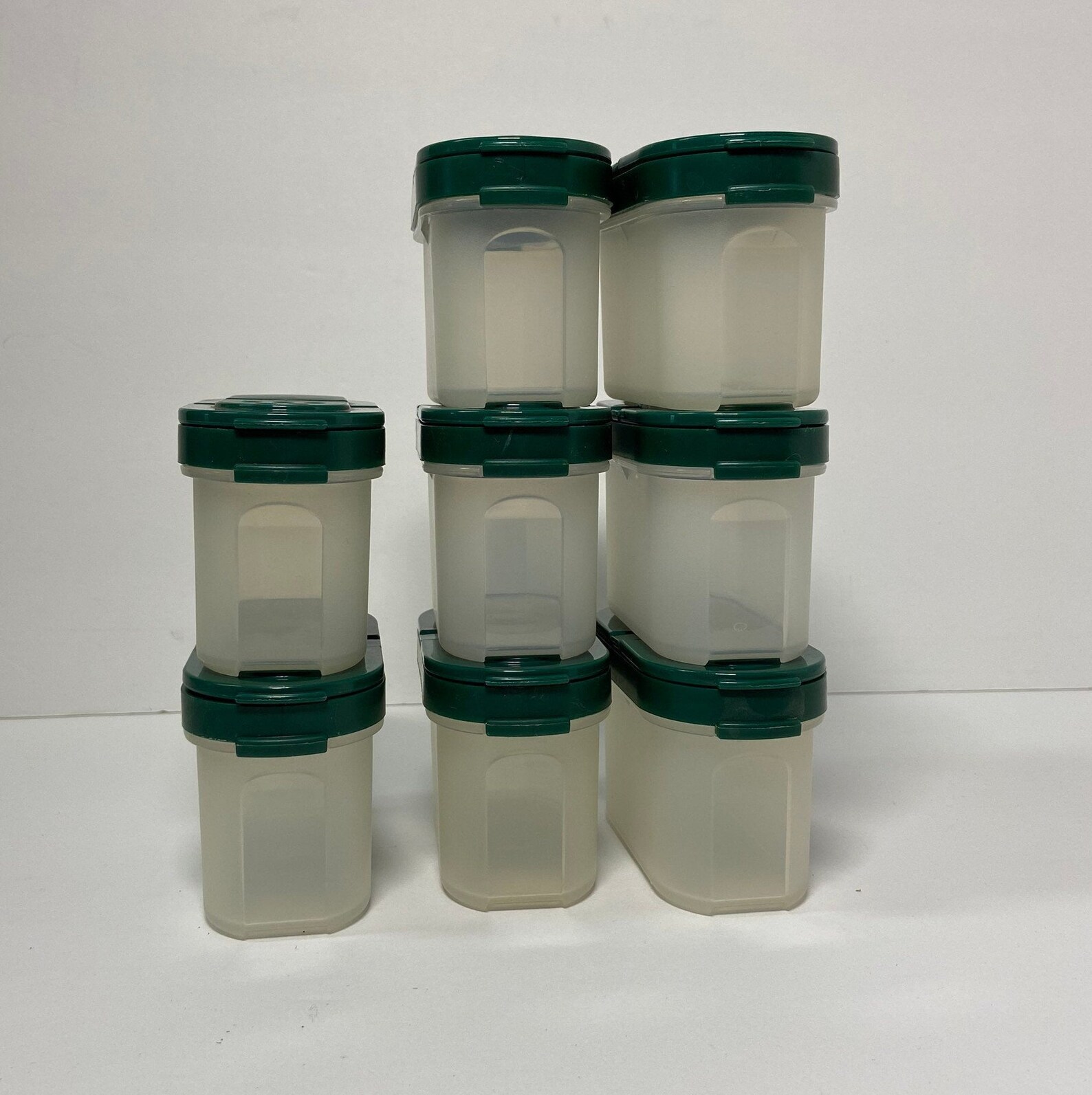 Tupperware Modular Mates Spice Rack Spice And Shakers Green Etsy