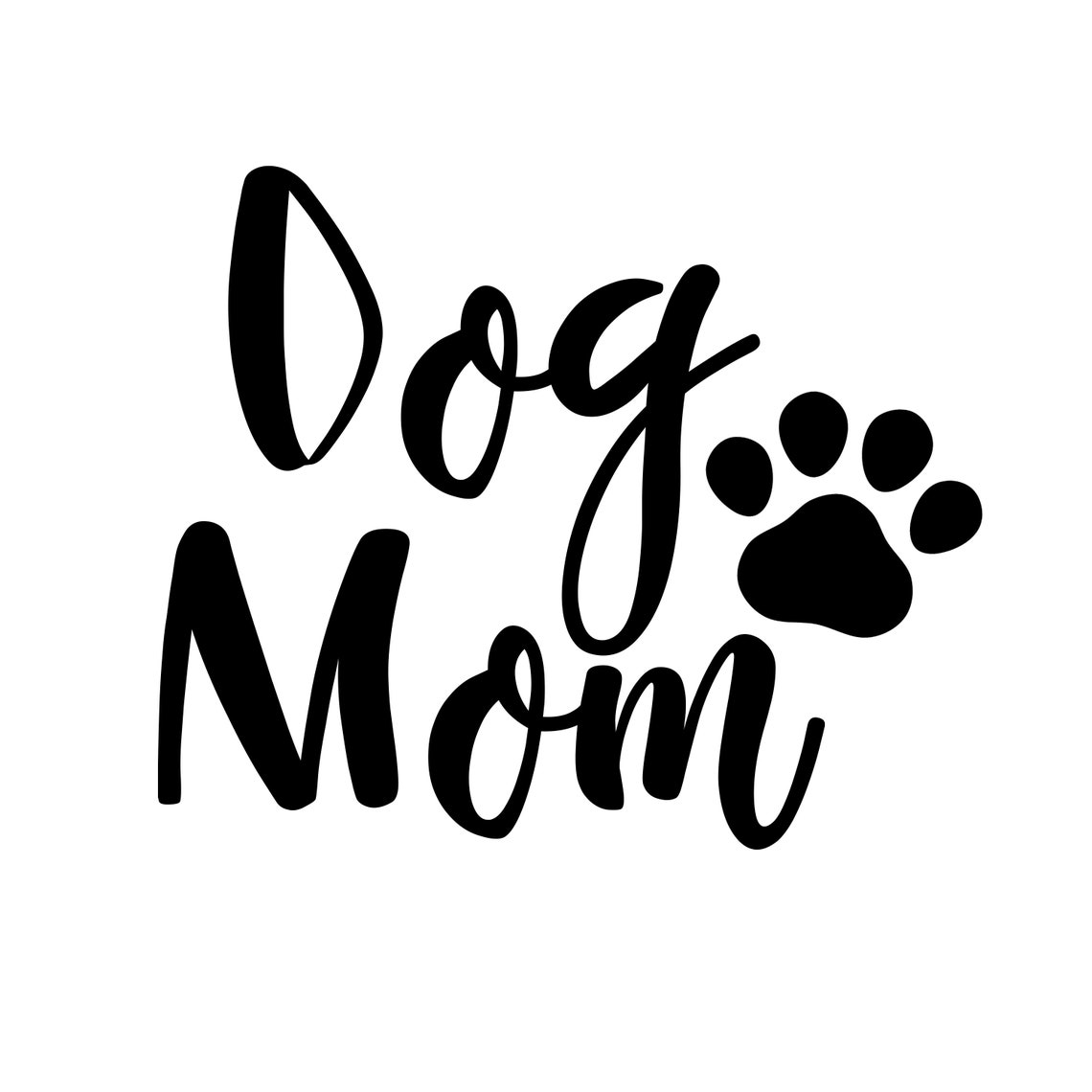 Dog Mom PNG Dog Mama JPEG Dog Cricut File Dog Mom File - Etsy