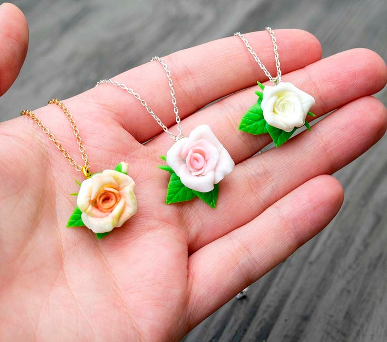 Rose Necklace-Unique