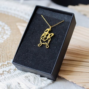 Frenchy Necklace French Bulldog Gift Dog Canine Animal image 2