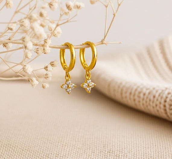 Orecchini a cerchio di perle, orecchini a corona di perle, cerchi in argento sterling 925, orecchini di perle, gioielli da sposa da sposa, orecchini da damigella d'onore, regalo per le donne acquista