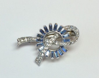 Deco Wedding Hair Clip, Something Blue, Wedding headpiece, Wedding clip, Bridal Hair Clip