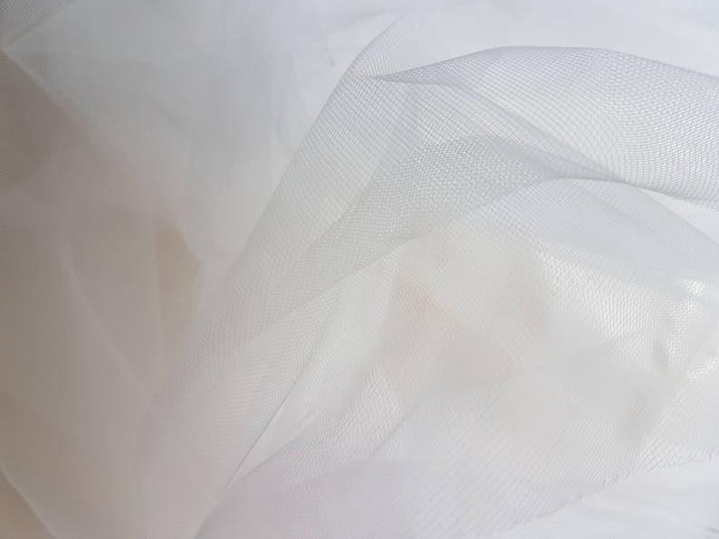 Wonderful tulle skirt in natural white image 8