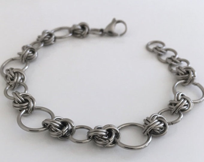 Chainmail and Beaded Jewellery Gifts for Men by JCLeecollection