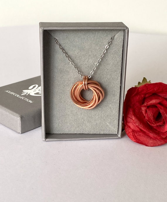 Unisex Rustic Pure Copper Pendant Necklace Choose up to Nine