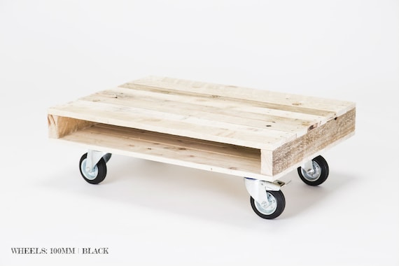 Wheel coffee table clearance with storage