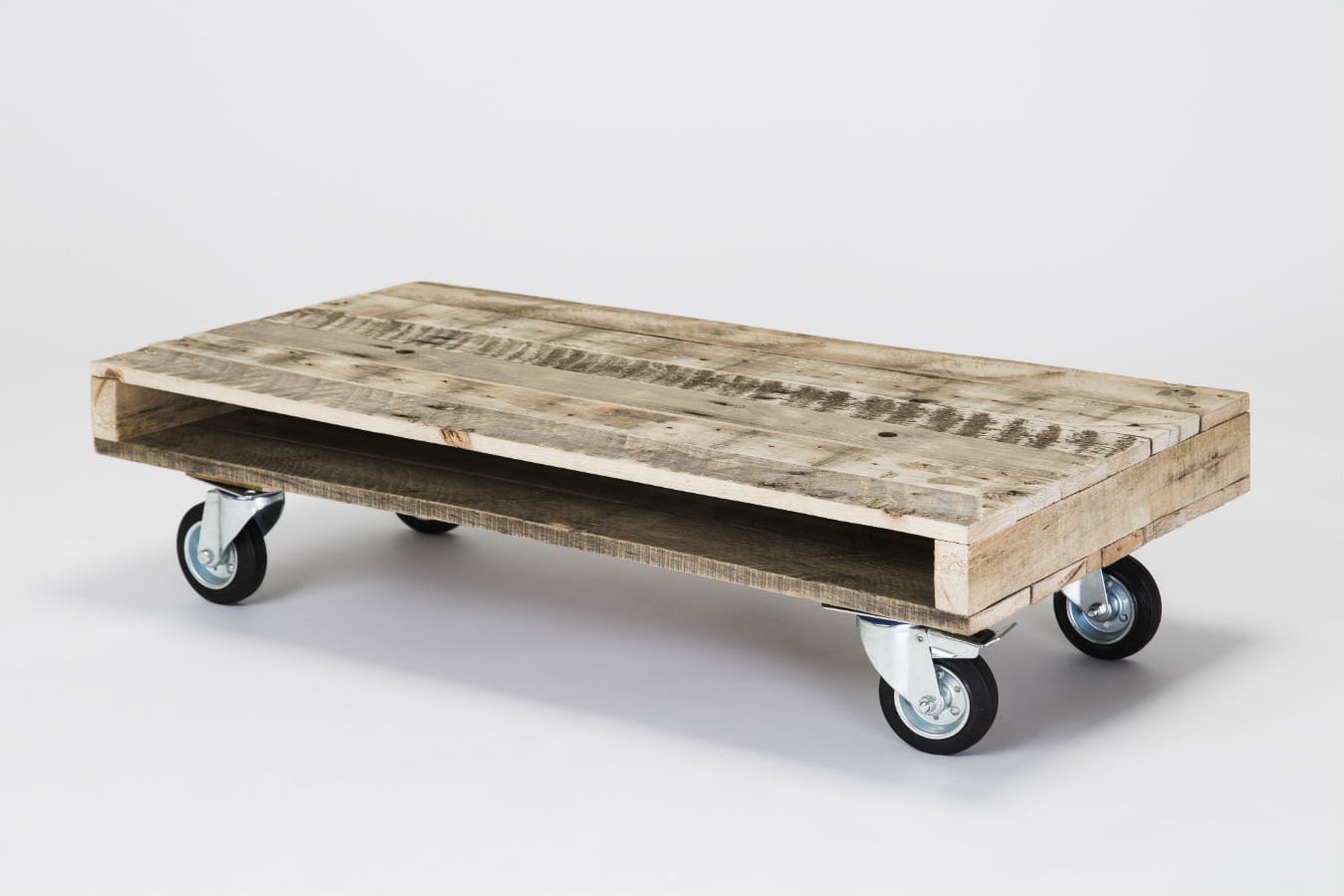 Pallet Coffee Table on Wheels - Etsy, image size:1350x900