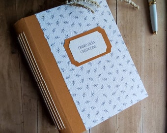 Gratitude diary, Mindfulness diary, Recycled paper diary, Wellbeing diary