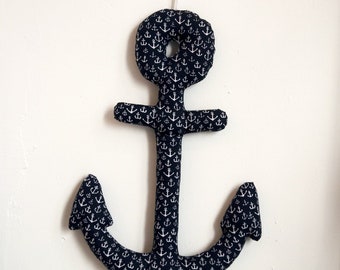 Handmade in France Anchor cushion