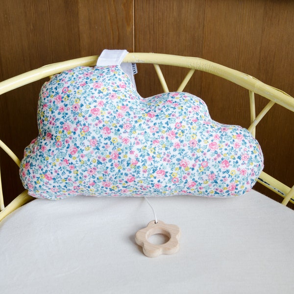 Au choix : Coussin Nuage musical à accrocher