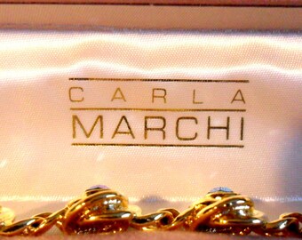 Rare Vintage Carla Marchi Bracelet