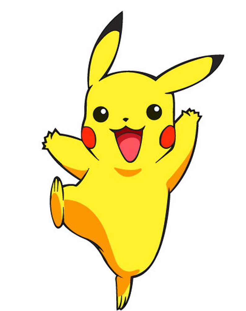 Download Pikachu SVG | Etsy