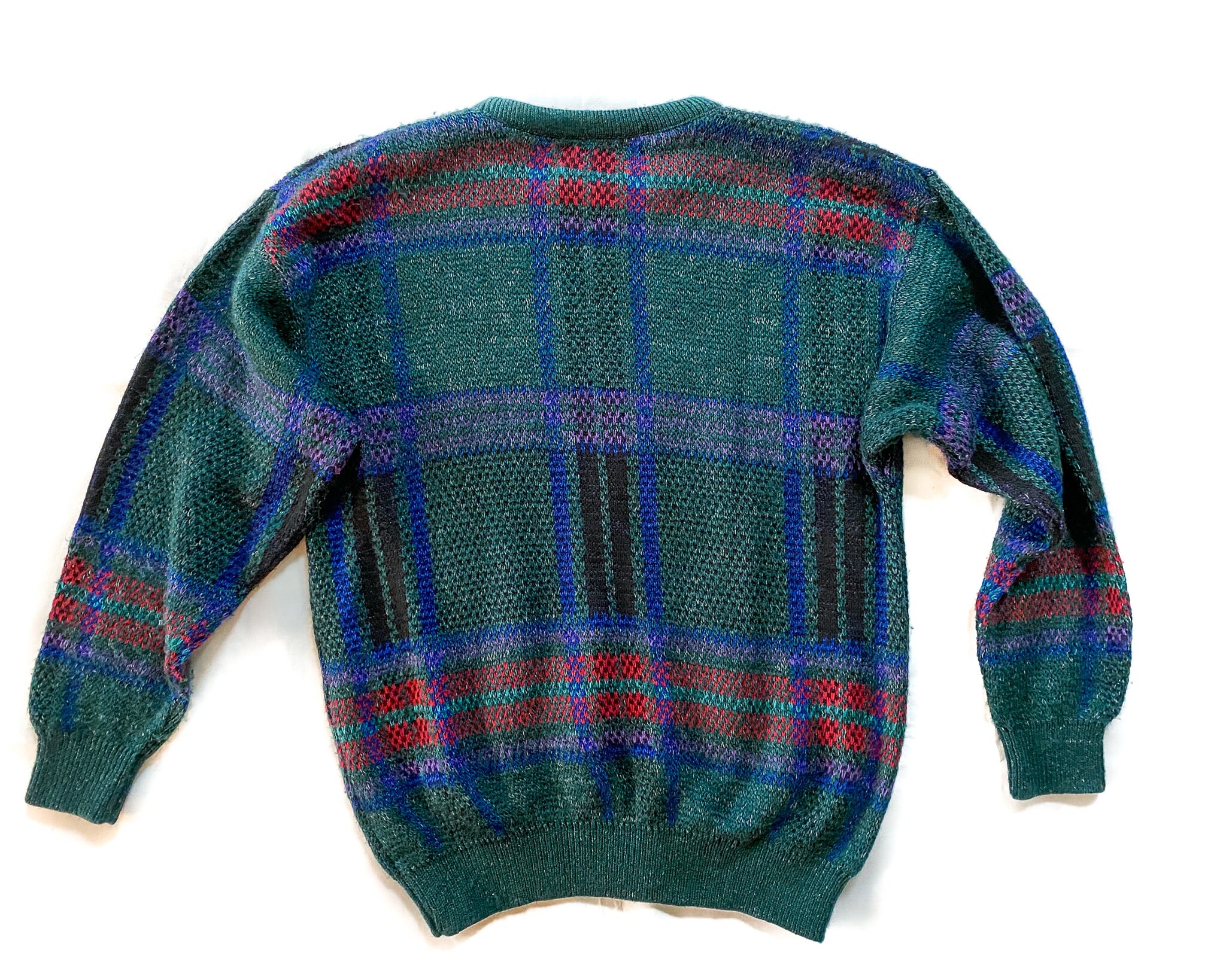 express plaid sweater