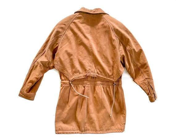 Vintage Coat | Medium Suede Leather Jacket | Vint… - image 2