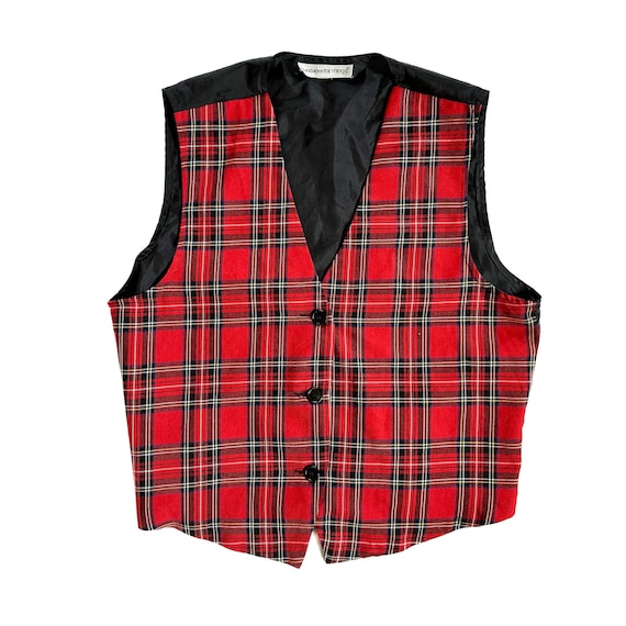 Vintage Vest | Size 14 Pendleton Striped Vest | Dress Vest | 80's, 90's Fashion