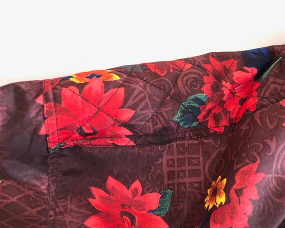 Vintage Jacket | Medium Floral Pattern Oversized … - image 5