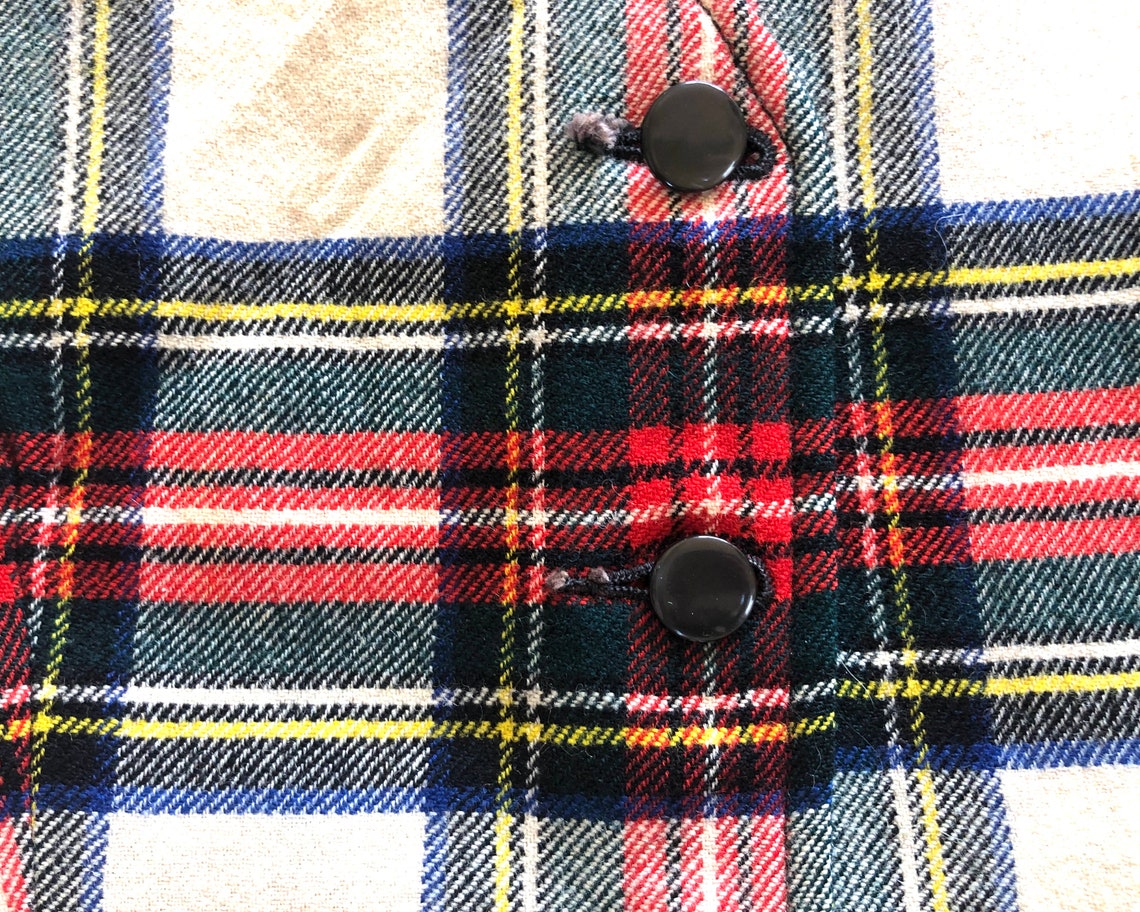 Vintage Scottish Outfit Kilt Weskit Glengarry Macdonald | Etsy