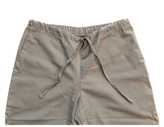 Vintage Pants | Size Small Khaki Elastic Casual P… - image 2