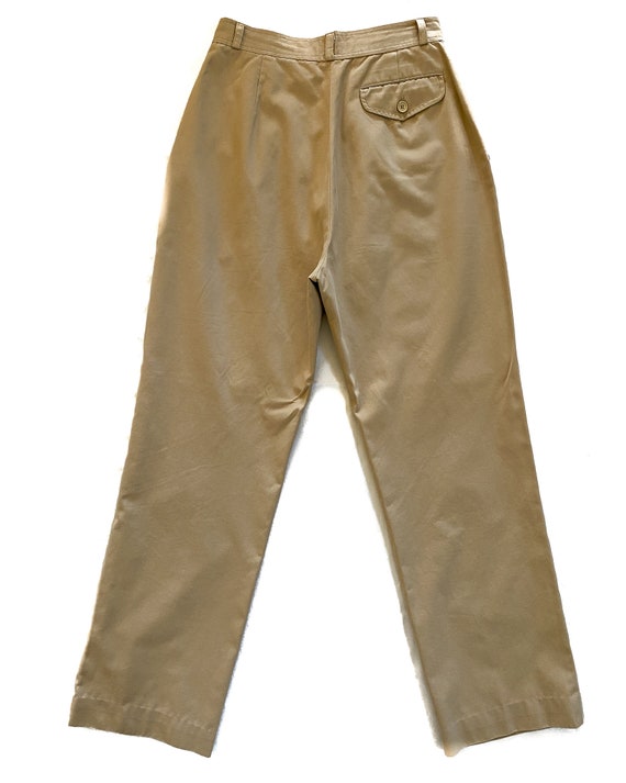 Vintage Pants | Size 9/10 Khaki Pant | High Rise,… - image 3