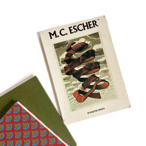Art Book | M.C. Escher Art Booklet | Vintage Prints | Collectible Wall Art