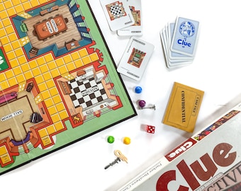 1972 Clue Game | Etsy