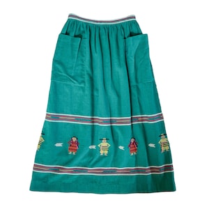 Vintage Skirt | Size Medium Pleated Skirt | 80&#39;s, 90&#39;s Fashion