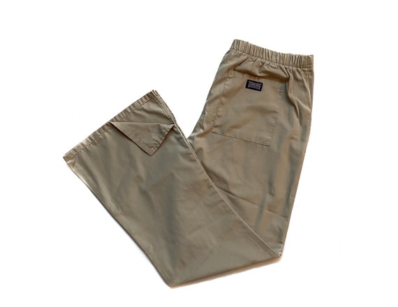 Vintage Pants | Size Small Khaki Elastic Casual P… - image 1