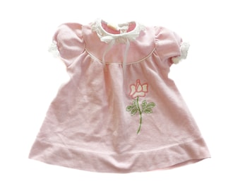Robe à Pois Rose Fuchsia à Volants Sweet Heart Rose - Taille 6 (3-4 Ans) - Manches Courtes - Pour Occasion Habillée