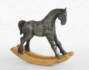 Horse Sculpture, Horse Statue, Sculpture Of Horse, Horse Decoration, Metal Sculpture, Little, Rocking Horse, Small Horse, art, metal, animal