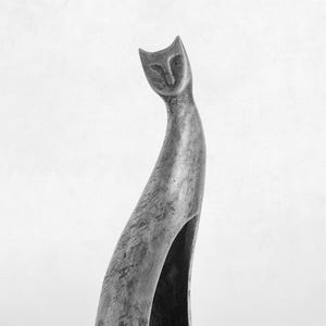 Cat sculpture, cat statue, cat figurine, cat, pet, gift for cat lovers, modern art, small, decoration, modern sculpture, home decor - CAT