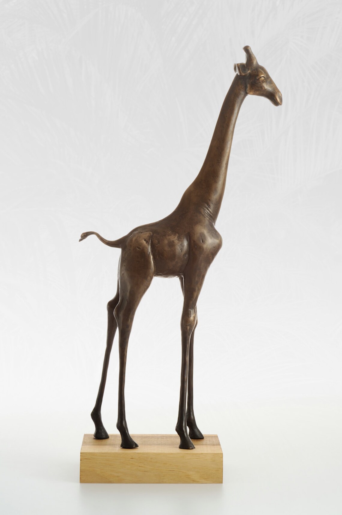 Bronze Sculpture of Giraffe Limited Edition, Artwork, Original, Statue