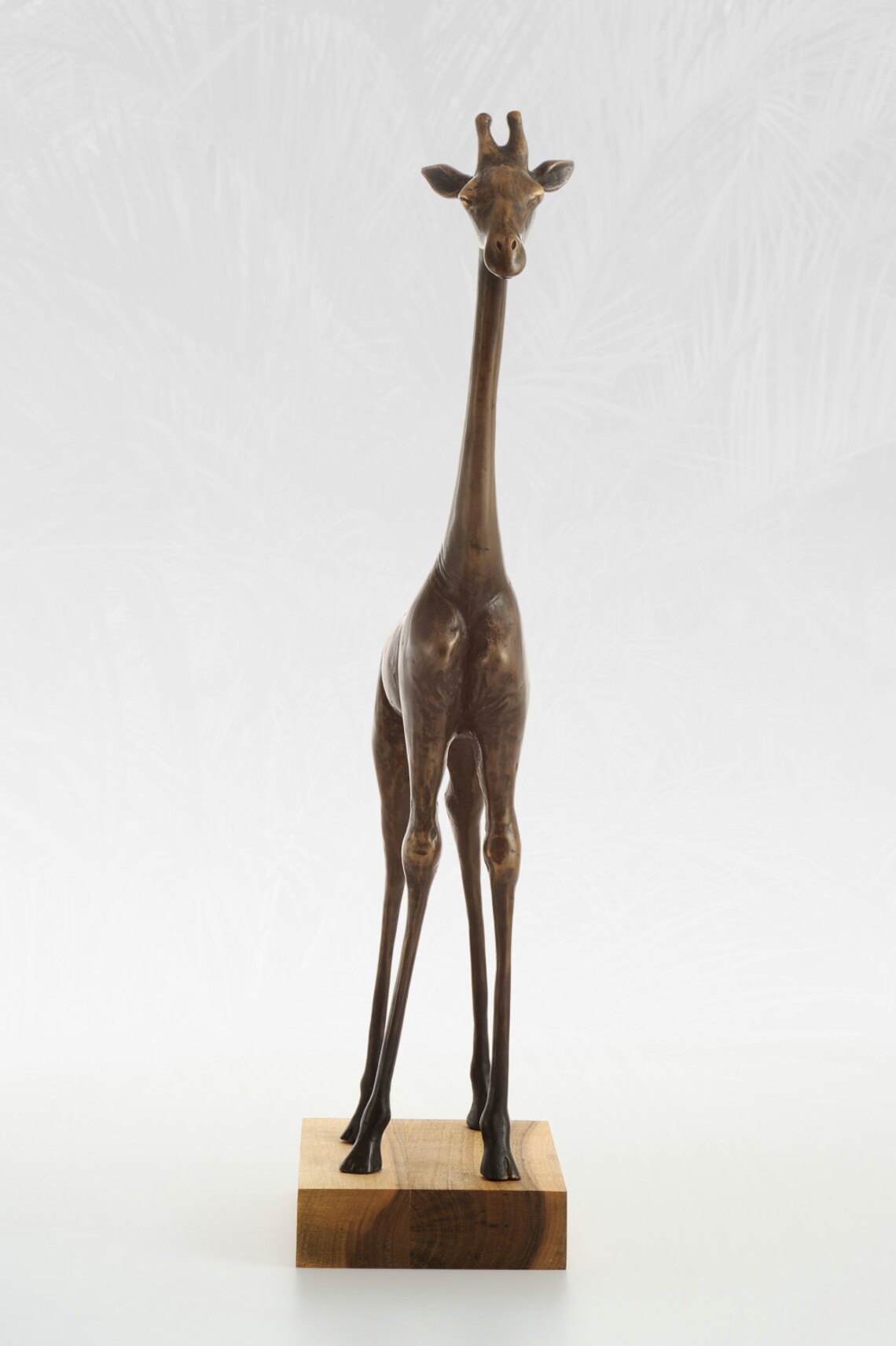 Bronze statue of giraffe limited edition fine art artwork Etsy