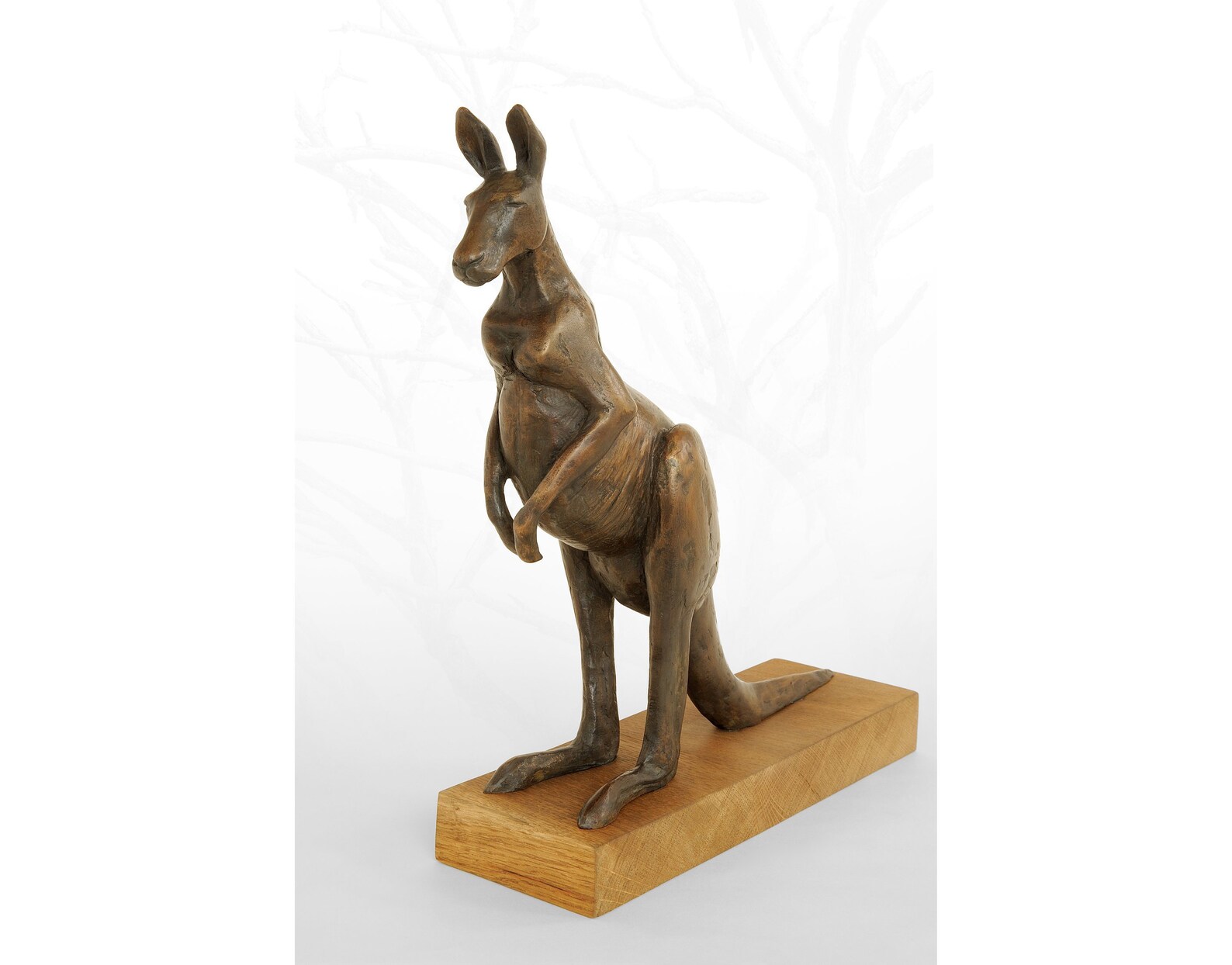 Bronze Sculpture of Kangaroo Limited Edition, Fine Art, Artwork
