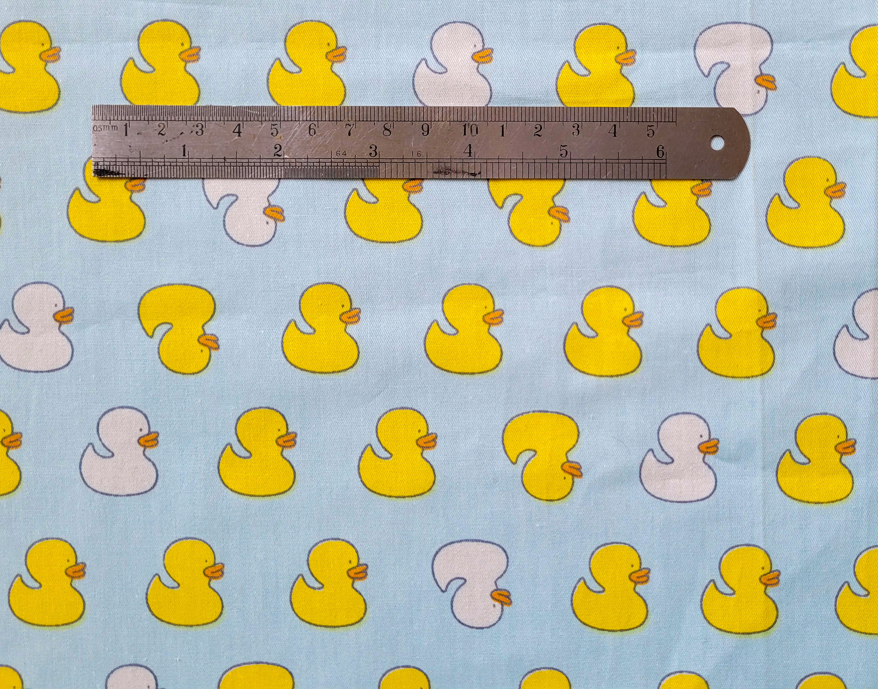 Duck Fabric Rubber Duck Print 100 Cotton Fabric Sheep Fabric Etsy