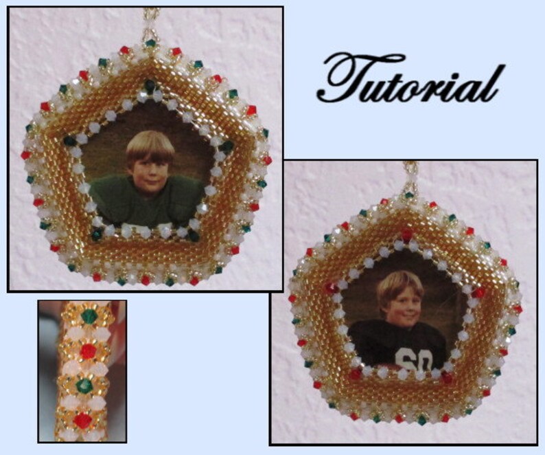 Picture Frame Christmas Ornament | Etsy