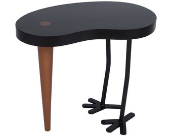 Side Table "Chick" Black by Maria Rästa