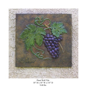 Pinot Wall Sculpture.