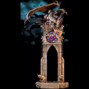 Dragon Sculpture Fantasy Figurine Statue &quot;Keeper of Time&quot;