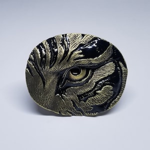 Tiger Belt Buckle Tigers Eye