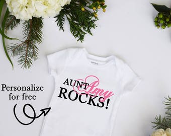 my aunt rocks onesie