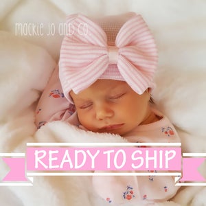 Newborn Girl Baby Girl Newborn Hospital Hat Newborn Hat Etsy