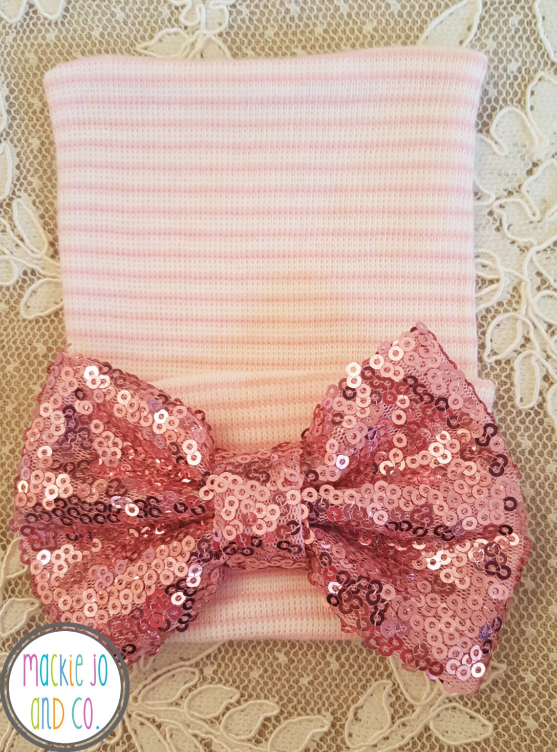 Sequin Newborn BABY GIRL HAT Baby Girl Newborn Hat Newborn Etsy