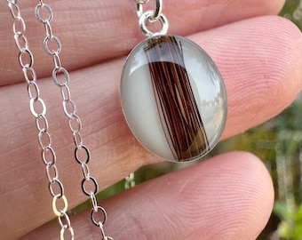 Horsehair Memorial Necklace, Horse Mane Necklace, Horse Keepsake Jewelry, Pet Fur Necklace, Hair Locket