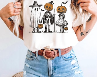 Halloween friends tee |  Spooky Trick or Treaters