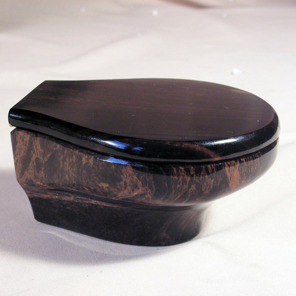 Unique Obsidian Toilet Ashtray Unique Gift for Smokers Etsy