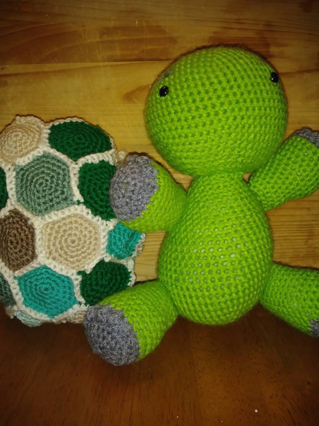 Turtle With Removable Shell - Etsy