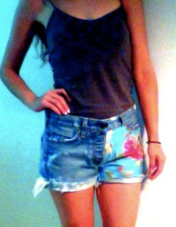 Mermaid jean shorts sale